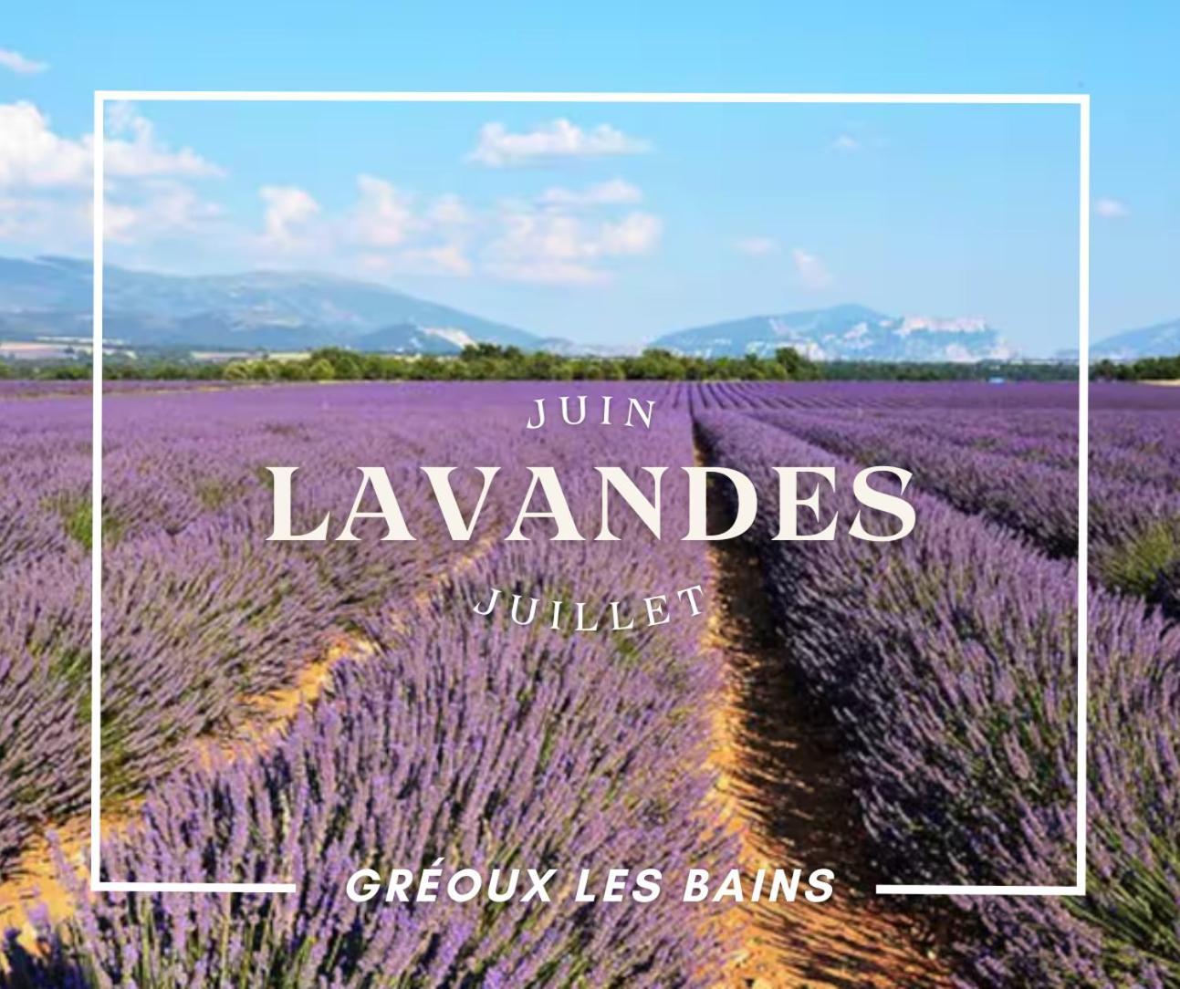 Gréoux-les-Bains Oasis Tranquille - L'Evasion Au Verdon מראה חיצוני תמונה
